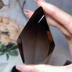 Natural Crystals Smokey Quartz Freeform Polished Rainbow Reiki Healing High Quality Room Decor Mineral Energy Ore