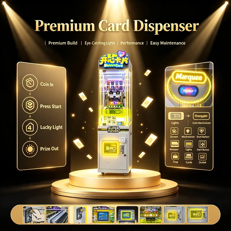 Redemption Prize Tickets - Máquina de Juego de Cartas con