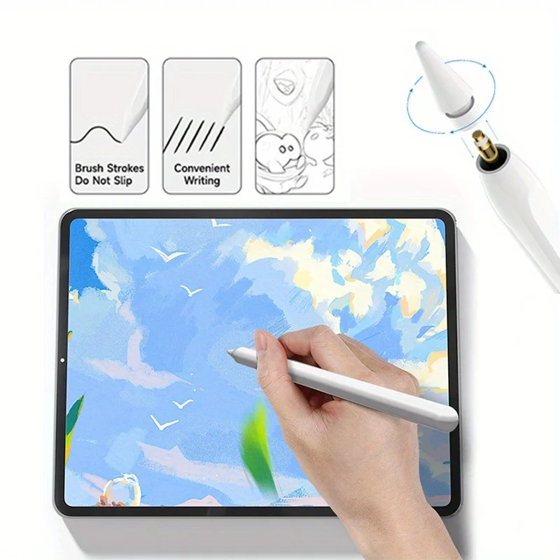 6pcs Precision Pencil Tips Set for Apple Pencil (1st/2nd Gen) - Durable & Wear-Resistant, Ideal for Drawing, Note Taking Design