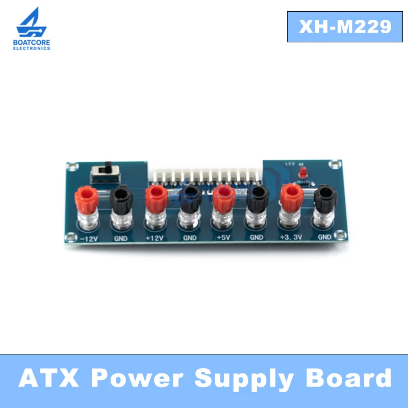 1PCS XH-M229 ATX PSU Adapter Board Desktop Power Supply Output Terminal Module Breakout Board