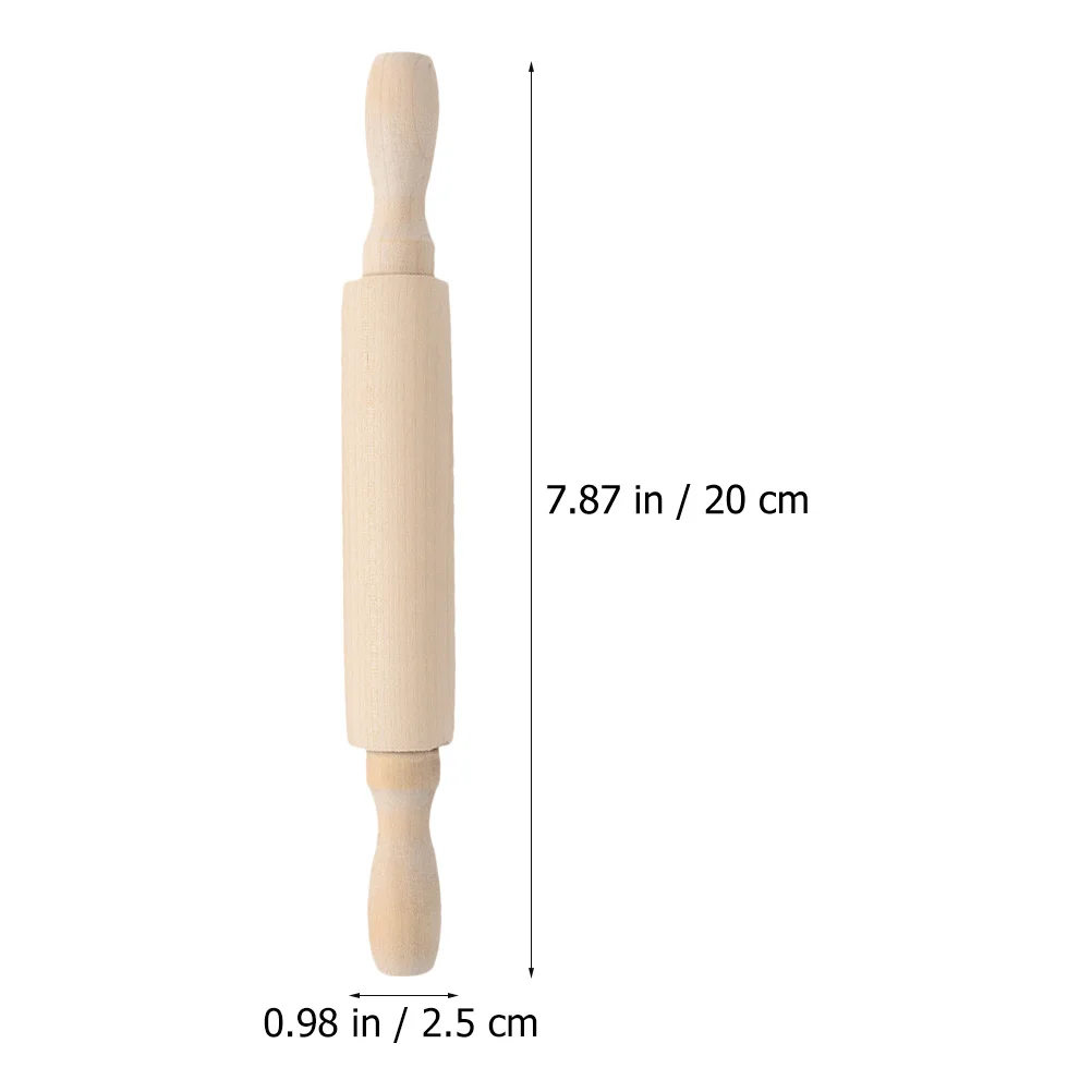 

4 Pcs Rolling Pin Baking Tools Triangle Pastry Stick Kitchen Roller High Quality Wood Smooth Non Sticky Corrosion