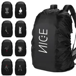 Waterproof Backpack Rain Cover Men Outdoor Sport Night Cycling Safety Light Raincover Case Bag Camping Hiking 20L-75L