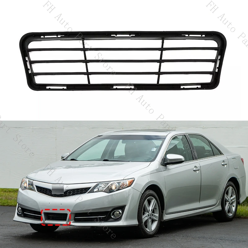 

Для Toyota Camry SE 2012 2013 2014, передняя центральная средняя нижняя решетка, рамка для выпуска воздуха