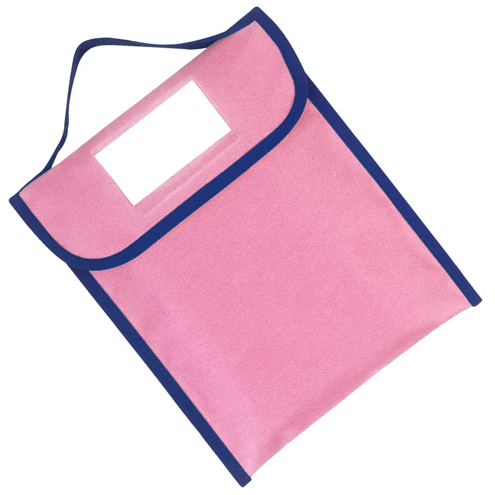 

Large Nylon Book Pouch Tote Bag Lightweight Travel Portable Shopping Picnic File Storage Bag Book Pouch Travel Tote
