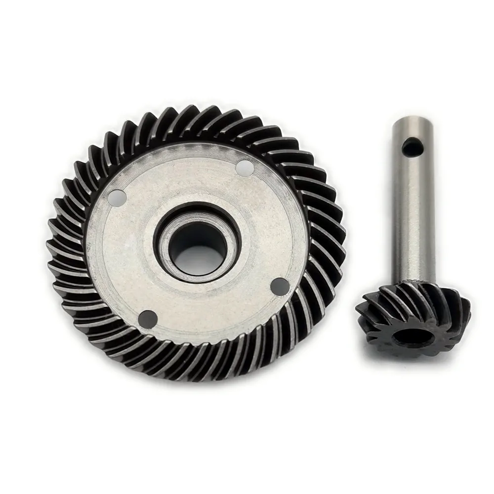 Hard Chrome Steel Front or Rear Spiral Diff Ring Gear and Pinion Gear 14/40T for Losi 1/10 Baja Rey LOS232008