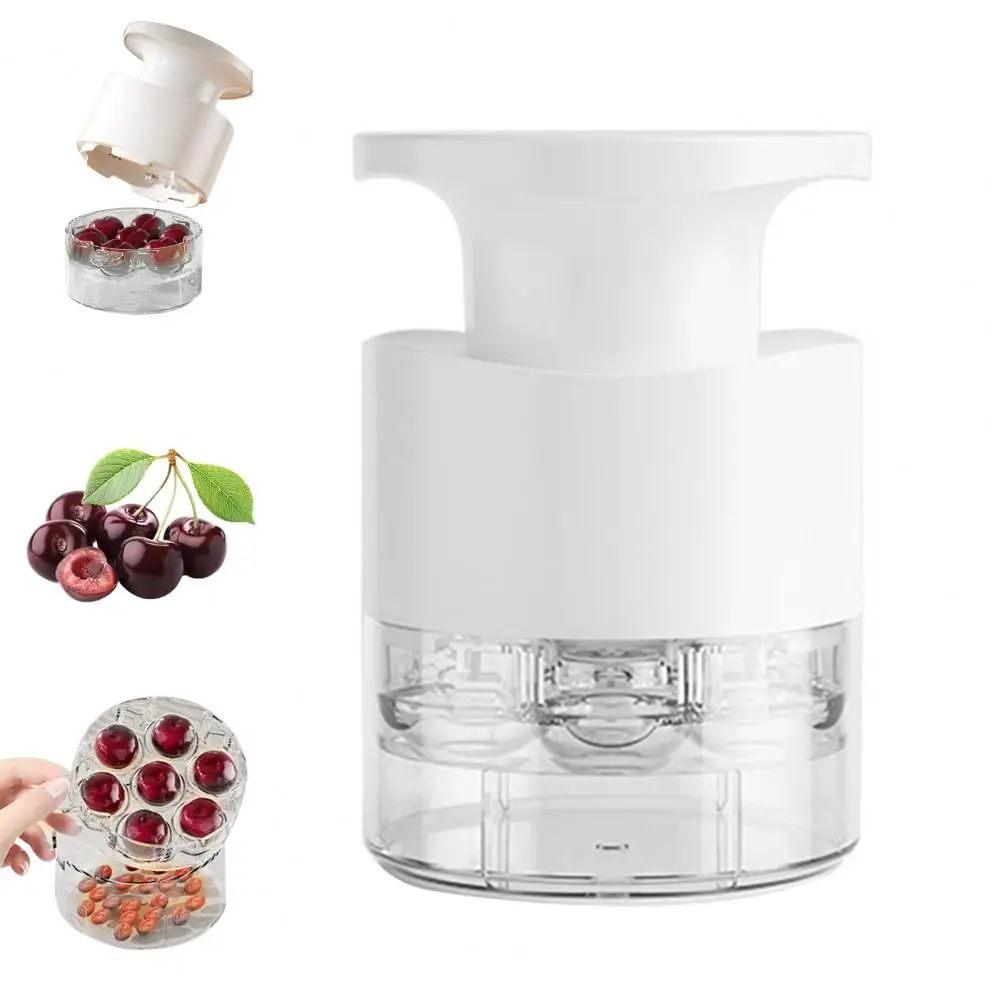 Herramienta sin esfuerzo para quitar huesos de cereza, para una eliminación rápida de núcleos múltiples, diseño duradero para tiendas de pasteles de cocina