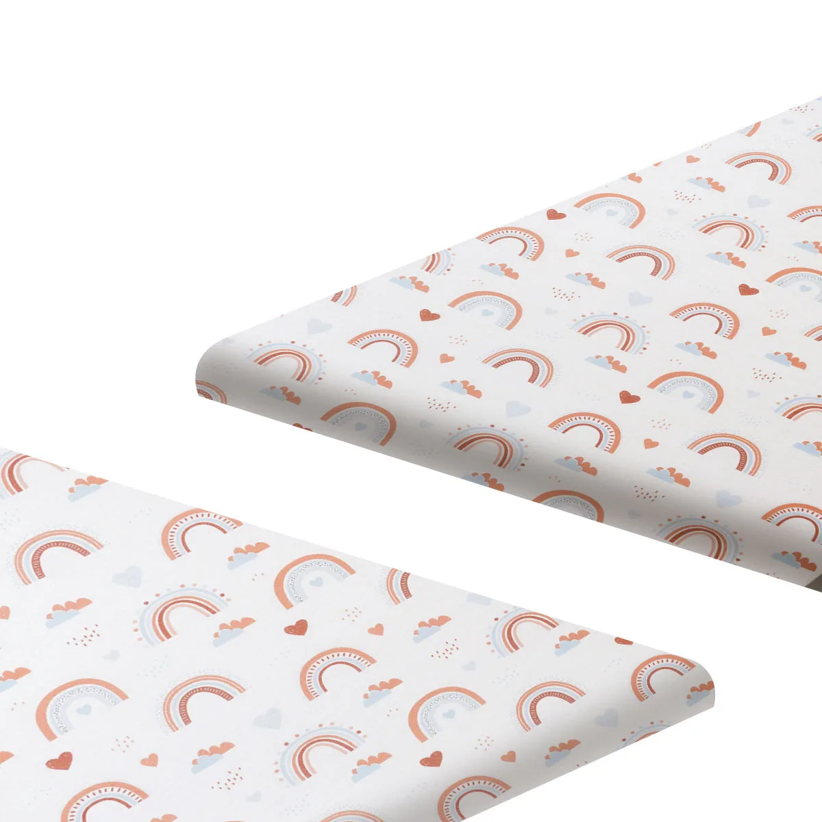 Kangobaby # La mia vita morbida # Nuovo design 100% poliestere fibra simile al cotone lenzuolo per culla neonato lenzuolo dimensioni 66x41 cm