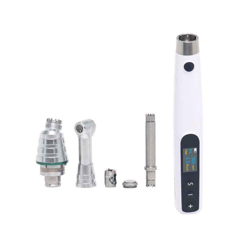 محرك إندو اللاسلكي للأسنان من TOQ مع شاشة OLED ملونة و9 برامج و4 أوضاع لتقليل زاوية كونترا لمعالجة قناة الجذر #5