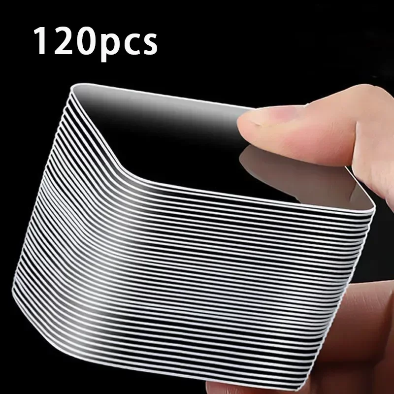 Super Strong Double Sided Tape, Waterproof Adhesive Wall Stickers, Reusable Transparent Mounting Tape for Home Decor, DIY,