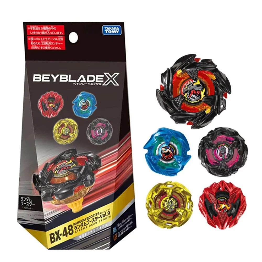 

Оригинальный бустер TAKARA TOMY BEY X BX-48 Random Booster Vol.9 для карточной игры BALDE
