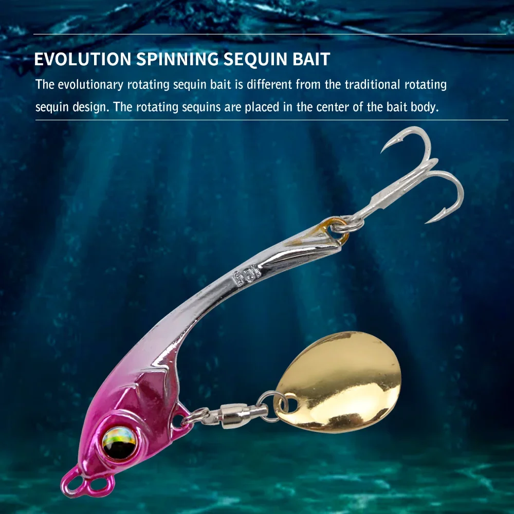 طعوم صيد من نوع توبلين معدنية ، طُعم صناعي صلب ، ملعقة دوارة ، ترتر متذبذب ، إكسسوارات صيد في المياه المالحة ، مسار 10 جم ، 15 جم