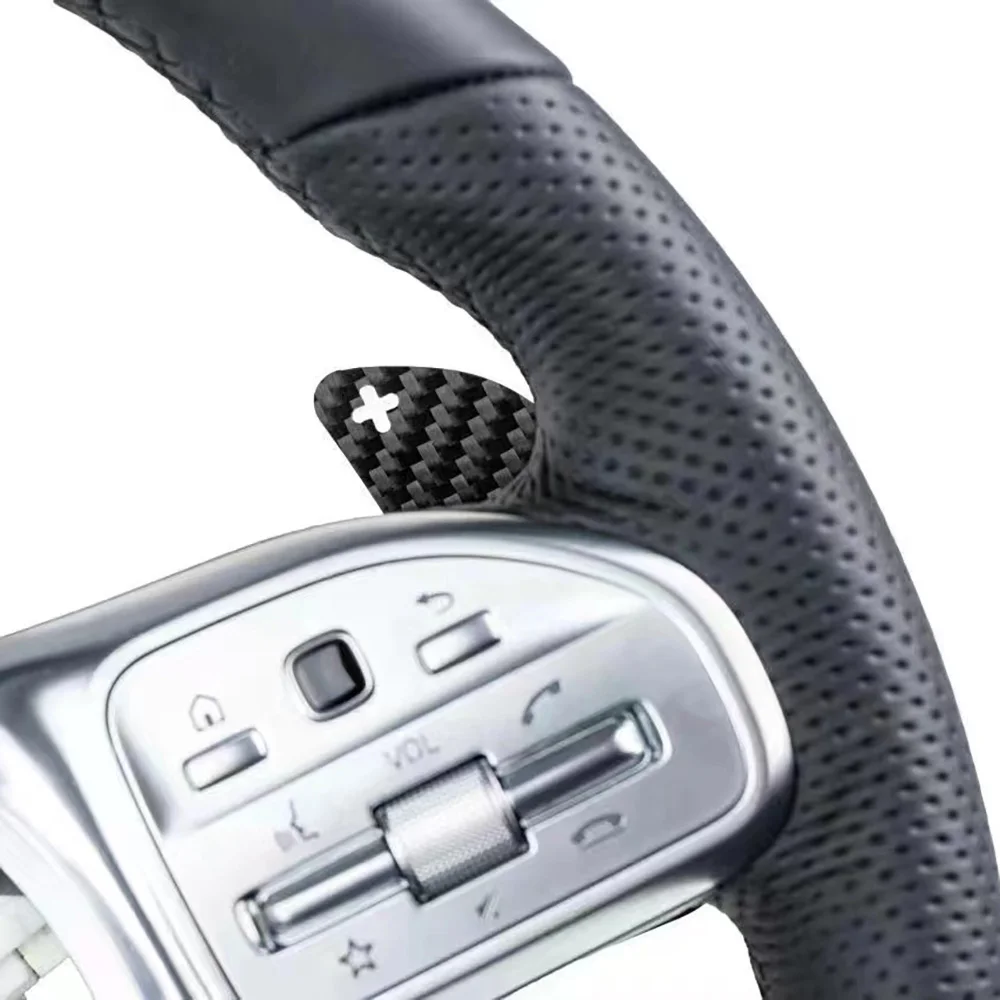 For Benz AMG New Dragonfly Steering Wheel Carbon fiber magnetic shift paddles on the steering wheel