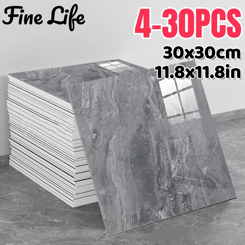 

Thickened Self-adhesive Wall Stickers Wear-resistant PVC Imitation Marble Wallpaper for Household Bathroom Wall Stickers Decal