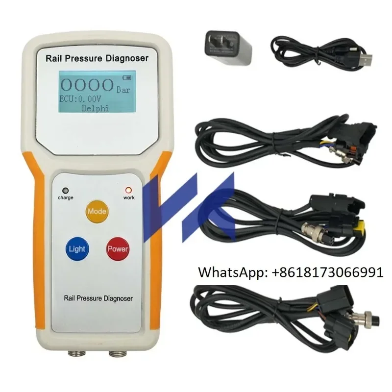 RPD100 Rail pressure tester for detecting universal ECU+5V h1 kitpower continental ecu s180129303a computerboard hondaciiv a/t.