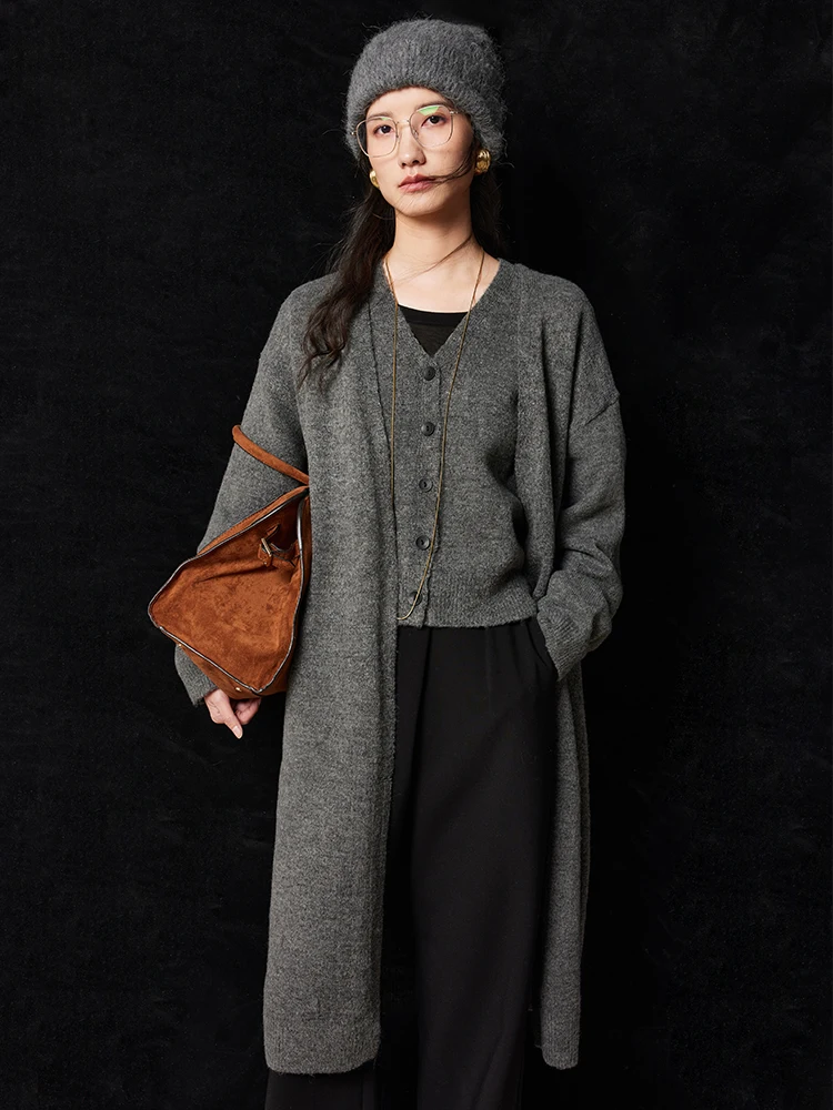 

Комплект из двух предметов: жилет и свитер Jiancha для женщин, повседневный, осенне-зимний, модный, взрослый размер