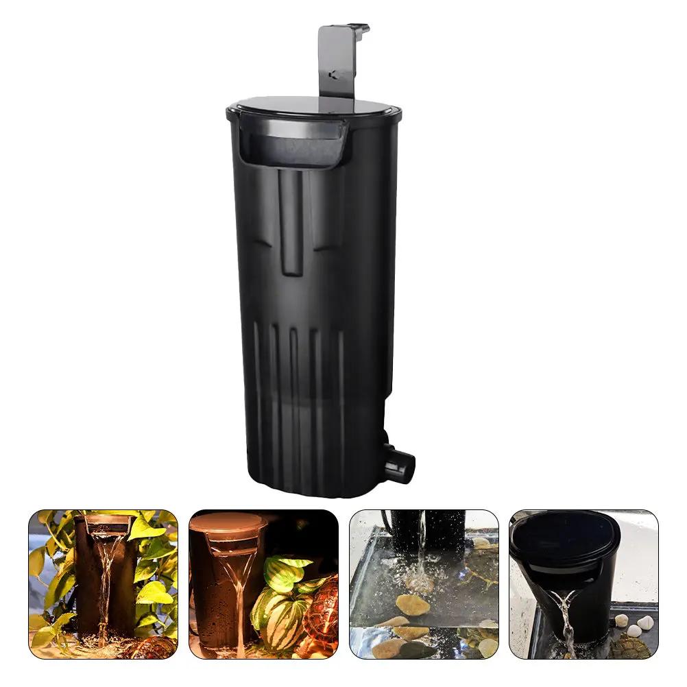 

Фильтр-водопад для аквариума, аэратор для рыбок, бесшумный насос с низким уровнем воды (4 см), вилка EU, большая емкость