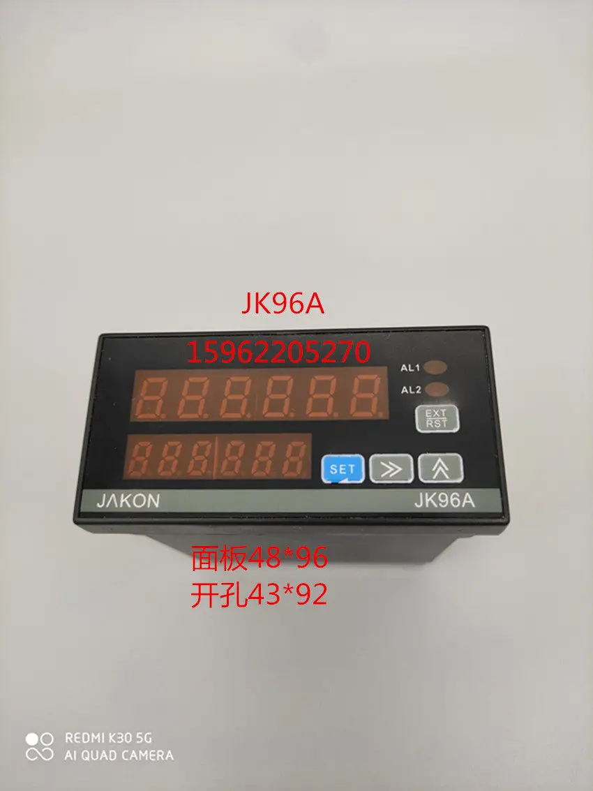 

Intelligent Electronic Double Digital Display Meter Counter JK96A with Encoder JK76