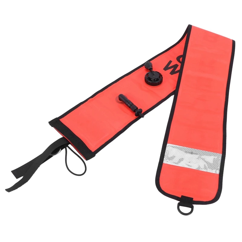 N75R-2X Oberfläche Marker Boje Set Taucher Unter Signal Flagge Rohr Mit 15M Spule Reel Scuba Tauchen Ausrüstung Für tauchen Scuba