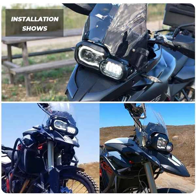 Motorcycle Lights Headlight For BMW F800GS F800R F700GS F650GS Adventure Head Light Lamp Assembly