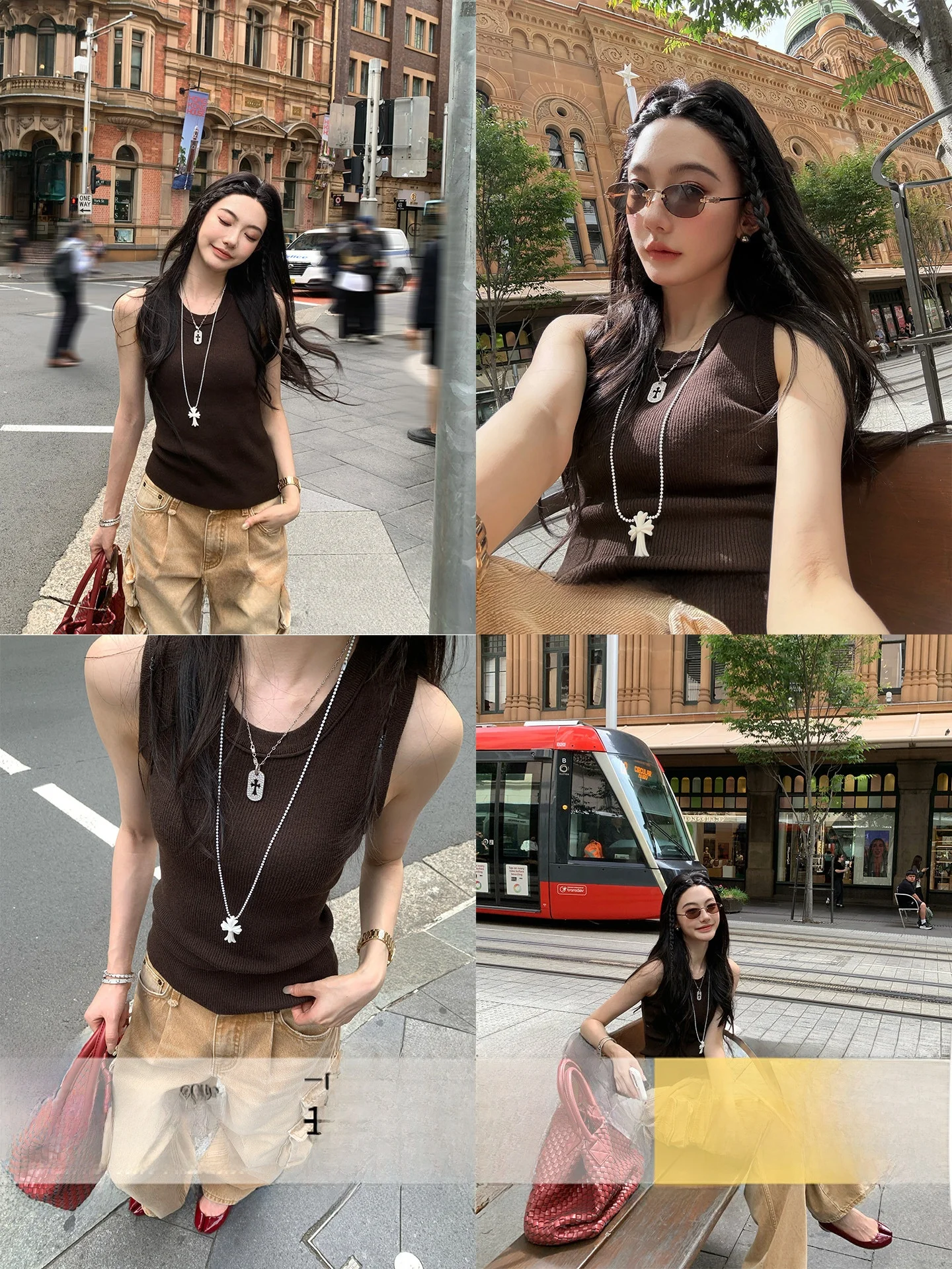 

Жилет женский Qiu Qiu Yang Style, приталенный, из шелка и шерсти, без рукавов, с круглым вырезом, для повседневной носки, модный, с эффектом глубокого окрашивания, с открытой спиной