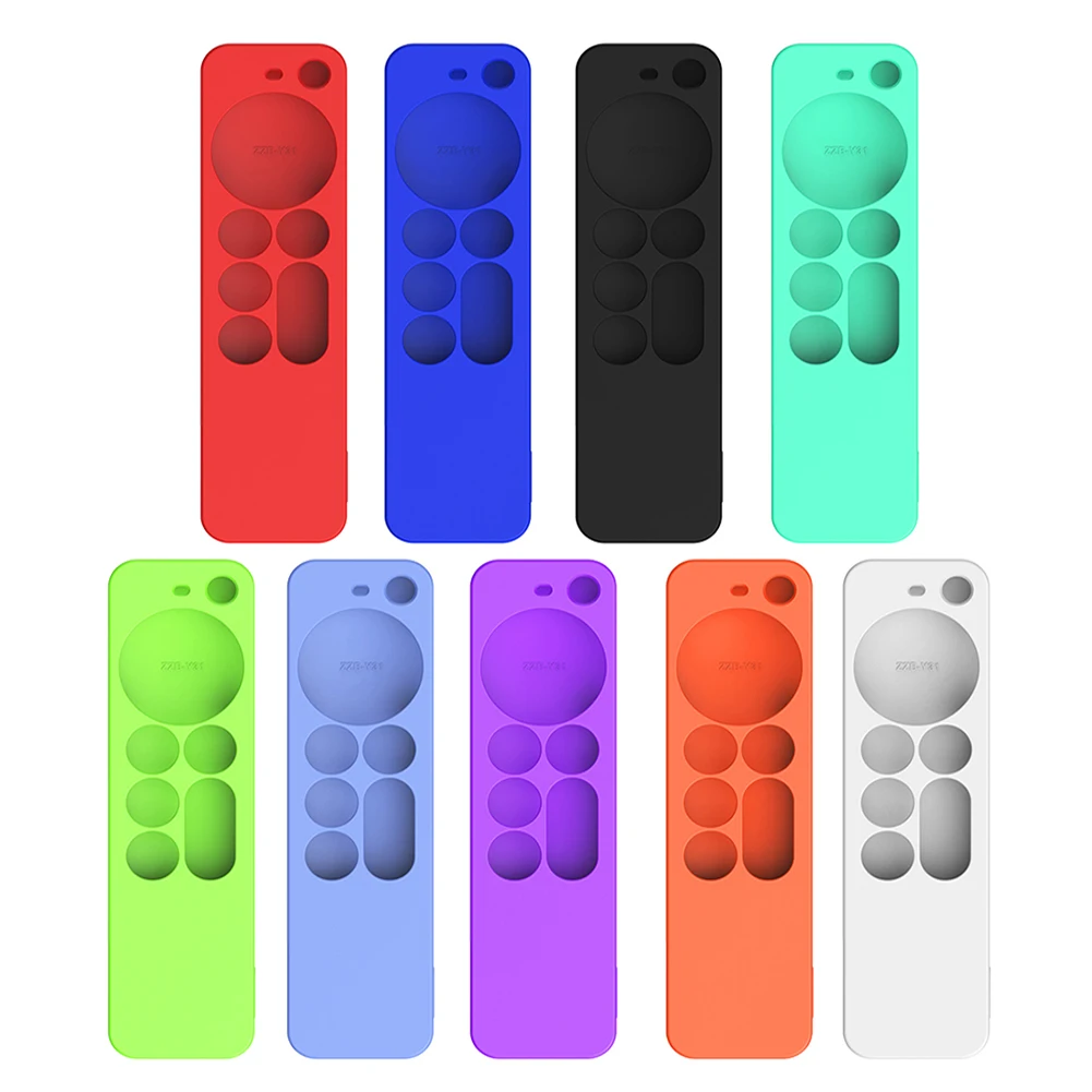 For Apple TV 4K Case Portable Dustproof Soft Silicone Remote Control Cover Skin