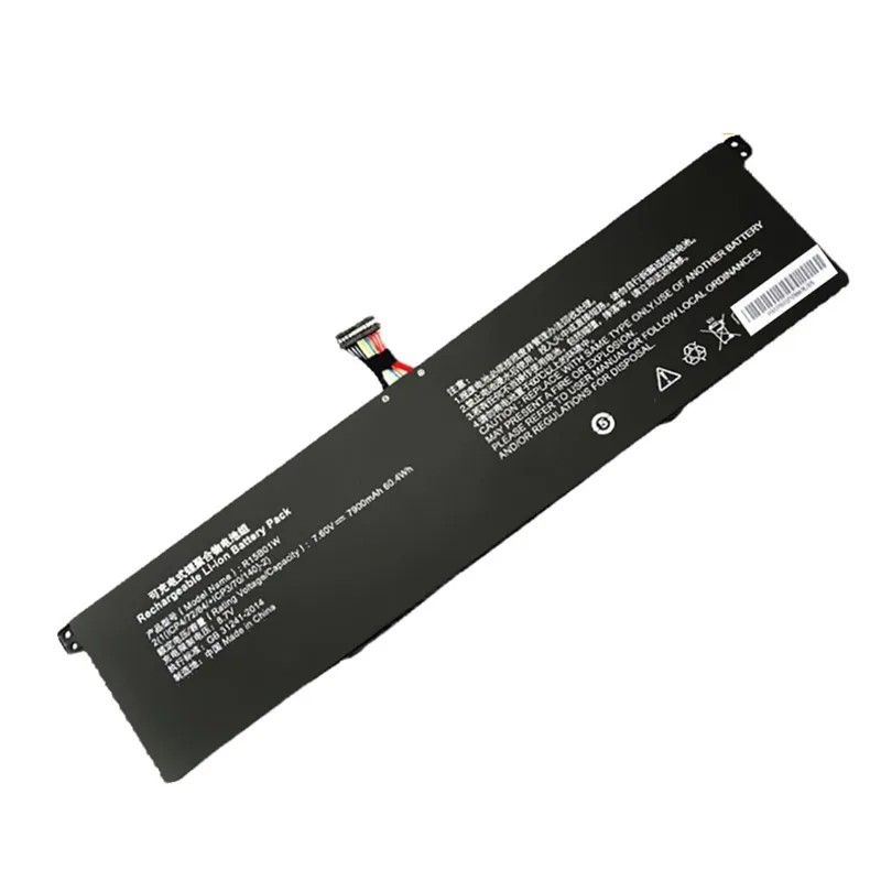 R15B01W R15B02W  Laptop Battery For Xiaomi Pro i5 15.6 inch Series 7.60V 7900mAh 60.04Wh