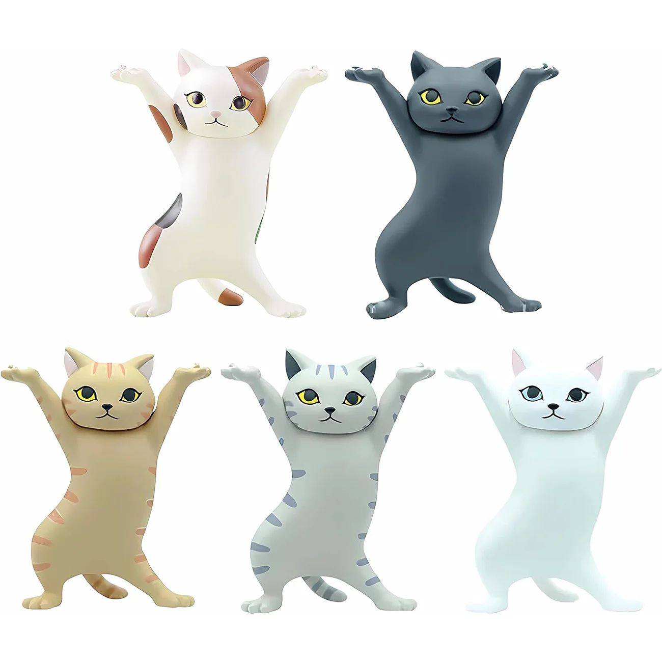 

Милые подарки, кавайные вещи, держатель для ручек в виде кошки, искусственный декор, подарок для влюбленных кошки, украшение для комнаты, подарок для украшения дома, многоцветный