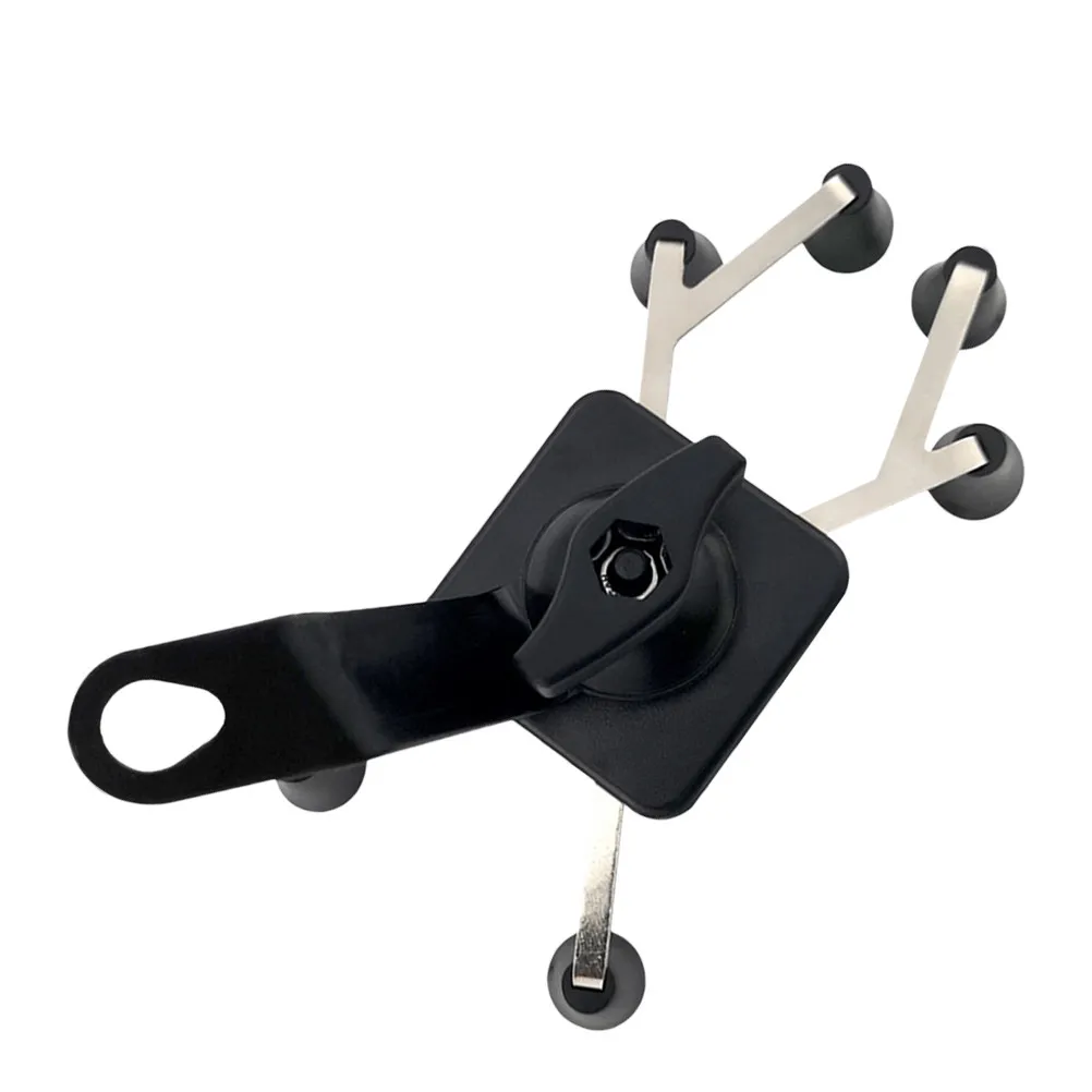1Pcs Bicycle Phone Holder Adjustable Non-Slip Bike Mount for Smartphones GPS Navigation Hands-Free Cycling Support Universal Fit