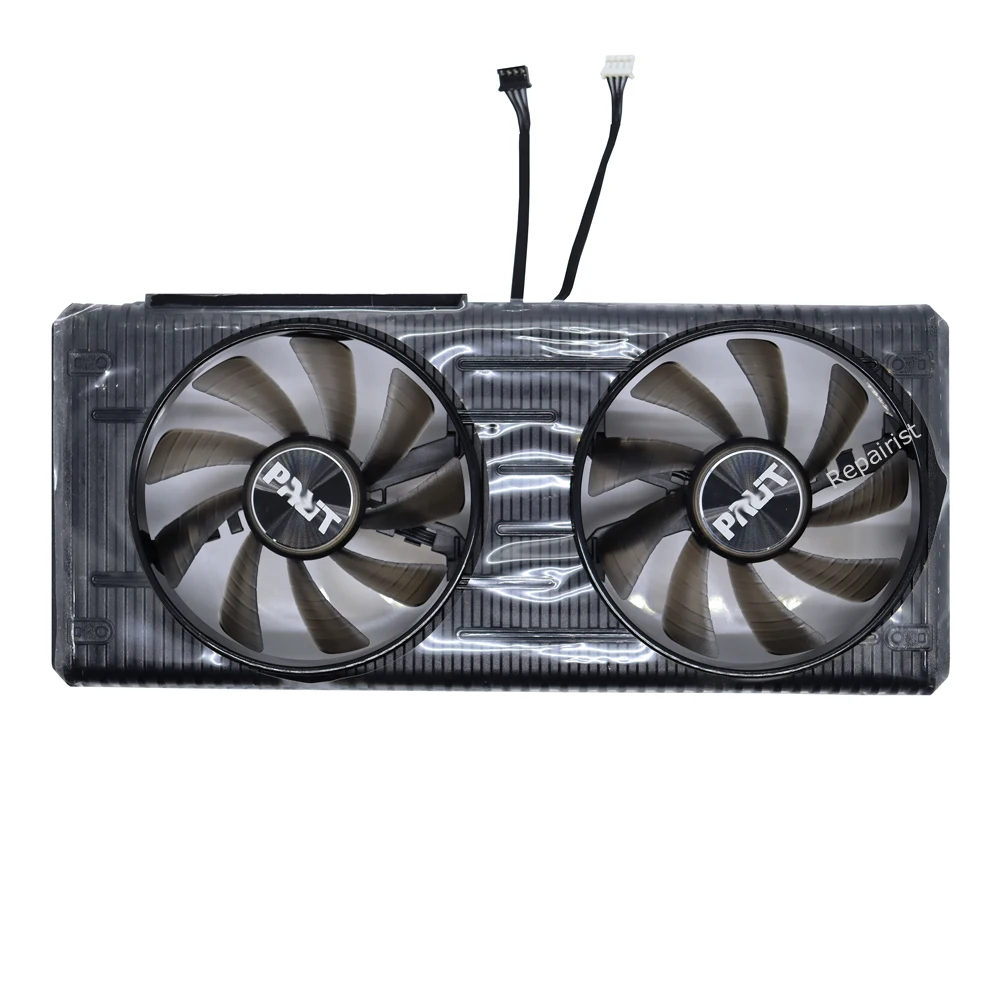 GPU VGA Cooler With Shell,Graphics Card Fans For Palit RTX 3060 3060Ti Dual OC V1,For Palit RTX 3050 Dual OC,FD9015U12S