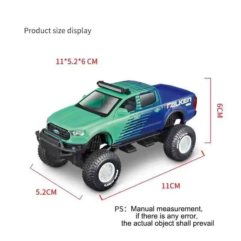 Maisto Jeep Wrangler Chevrolet Ford Legering Gemodificeerde Terreinvoertuigen Automodel Metalen Speelgoed Miniatuur Schaal Voertuigmodel Kindercadeau