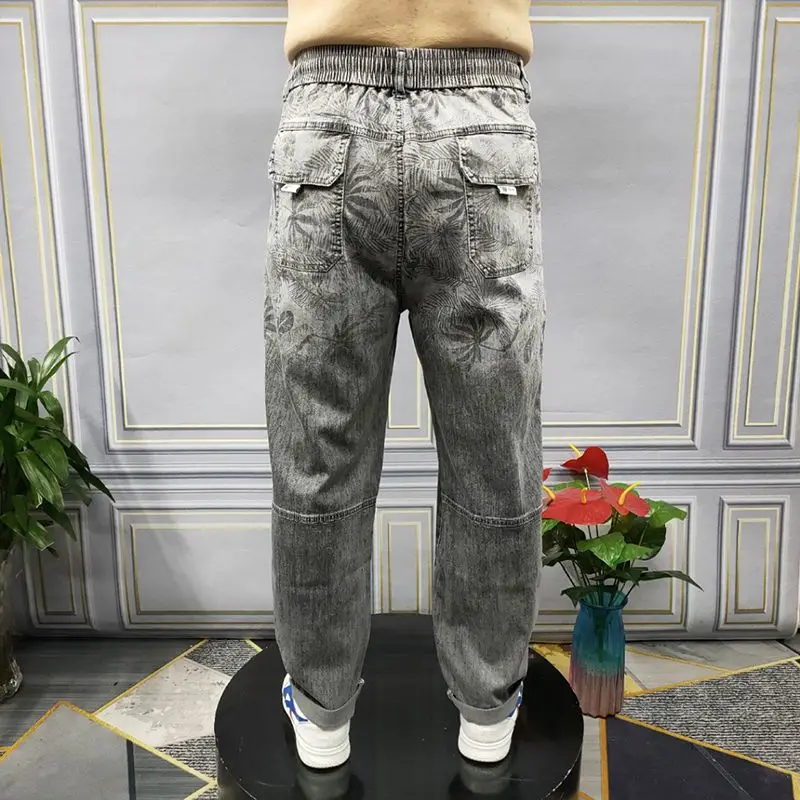 Spring Autumn Fashion Vintage Design Men Jeans Washed Stretch Slim Fit Male Trousers Designer Casual Denim Pants Hombre Clothes