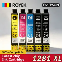 1-10 sztuk T1281 T1282 T1283 T1284 wkład atramentowy kompatybilny dla EPSON stylus S22 SX130 SX125 SX235W SX435W SX425W BX305F BX305FW