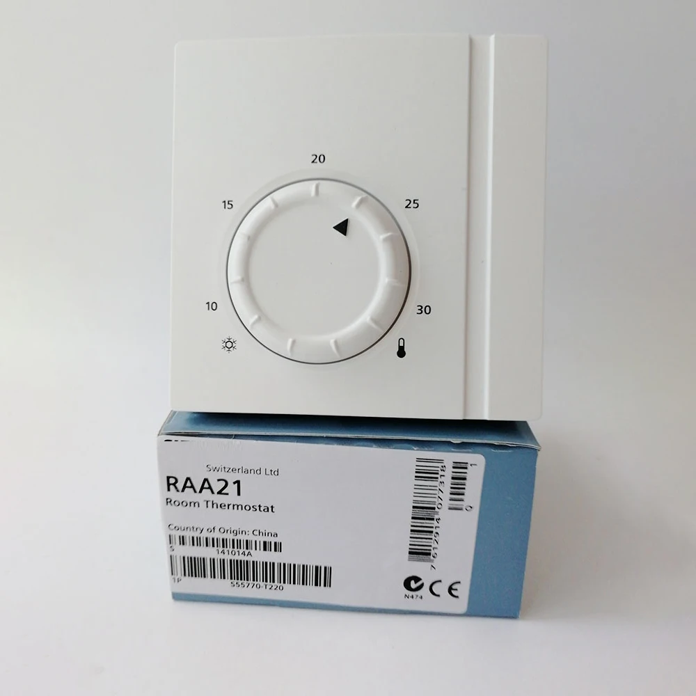 underfloor heating thermostat mechanical twist setting RAA21 RAA31