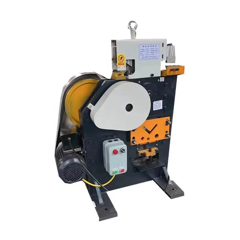 Electric Angle Steel Cutting Machine Multi-function Punching and Shearing Machine for Metal Processing