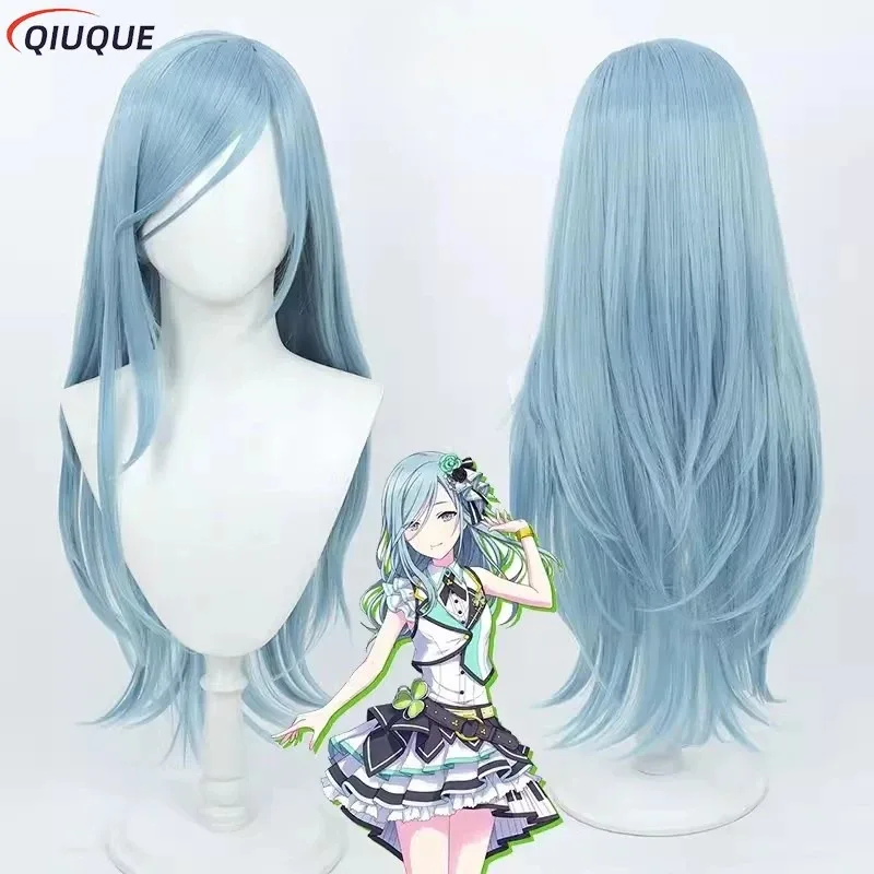 PJSK MORE MORE JUMP Hinomori Shizuku Cosplay Costume Wig Shoes Women Halloween Carnival Party Dress Uniform Outfit Suit