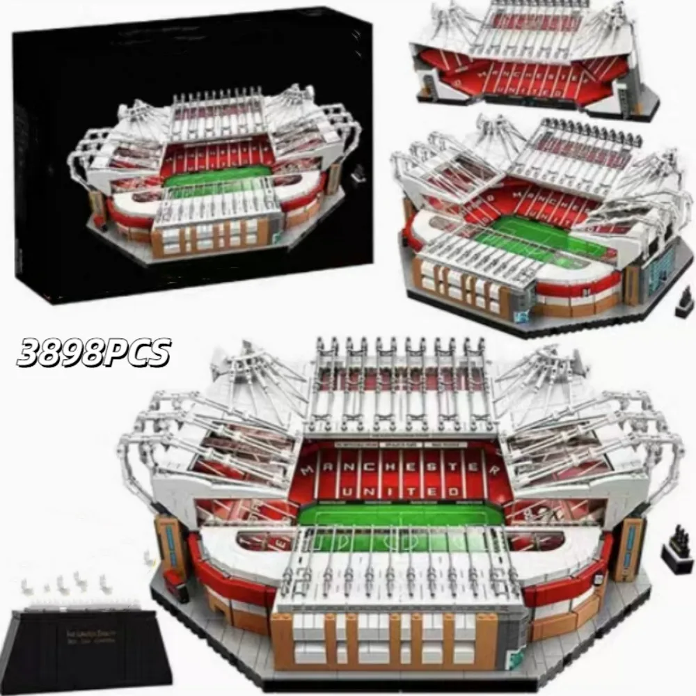 

City Mini Famous Football Stadium Building Block MOC Famous Gymnasium Sports Park Brick Adults Collector Children Toys Gifts