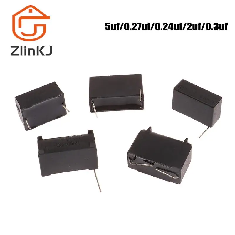 1Pcs Safety Induction Cooker Capacitor 2/0.3/0.24/0.27/5UF 275V 1200V MKP Inverter Vertical Horizontal Wholesale