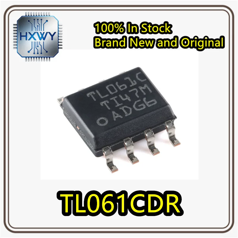 (10/50 Pieces) Original TL061CDR TL061C SOIC-8 General Purpose Operational Amplifier Chip Brand New Original In Stock