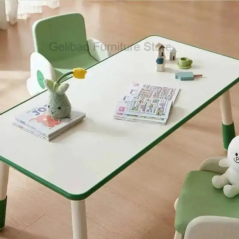 Chair Kids Study Table Chairs Desk Kindergarten Set Height Adjustable Child Bedside Children Children's Preschool Furniture Baby - view 4