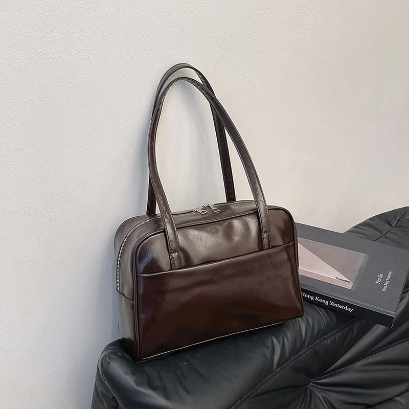 

Модная сумка подмышки, весна-лето, женская корейская офисная сумка, большая вместительная сумка через плечо, сумка через плечо