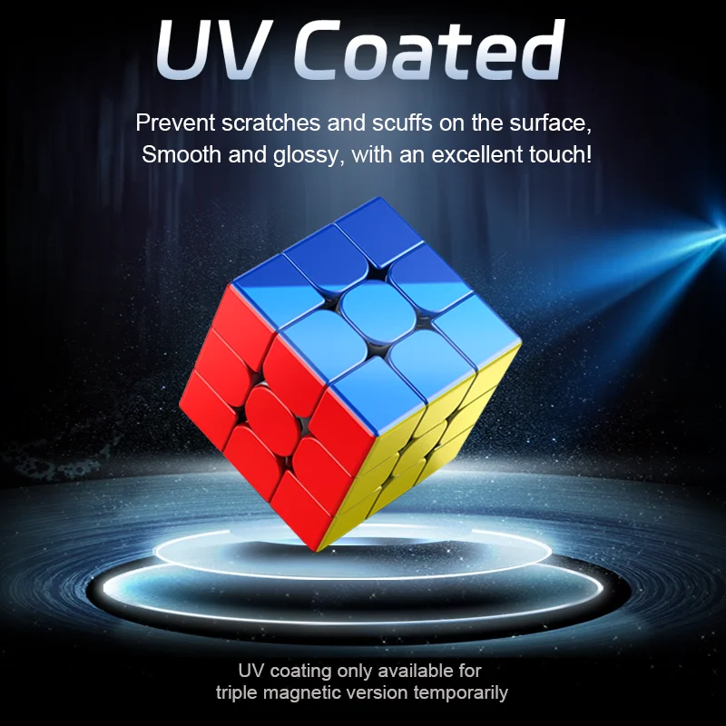 X3 المكعب السحري المغناطيسي 3X3 Pyraminx Cubing المهنية تململ Speedcube 3x3x3 سرعة لغز الدماغ دعابة لعبة أطفال كوبو ماجيكو