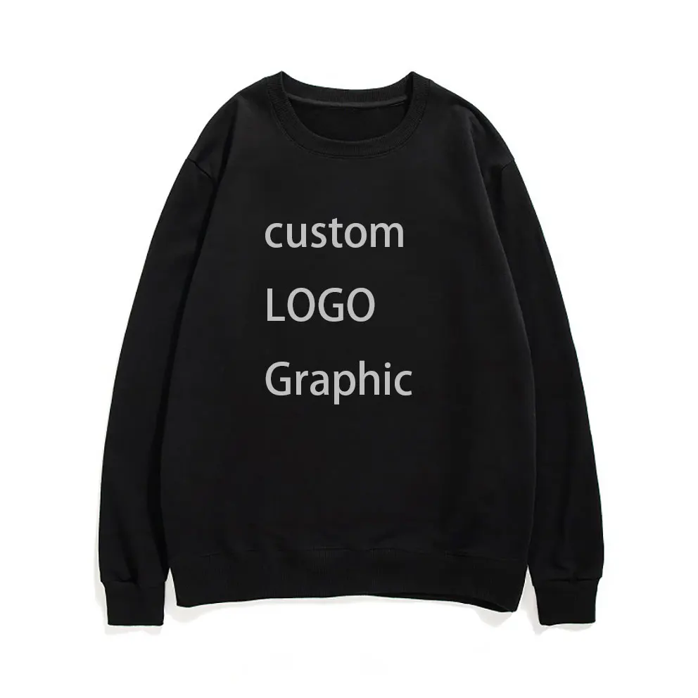 

Fashion Brand Customized Anime Cartoon Sweatshirt Hip Hop Singer Rap Graphic Double Sided Print Pullovers Men Women Sweatshirts