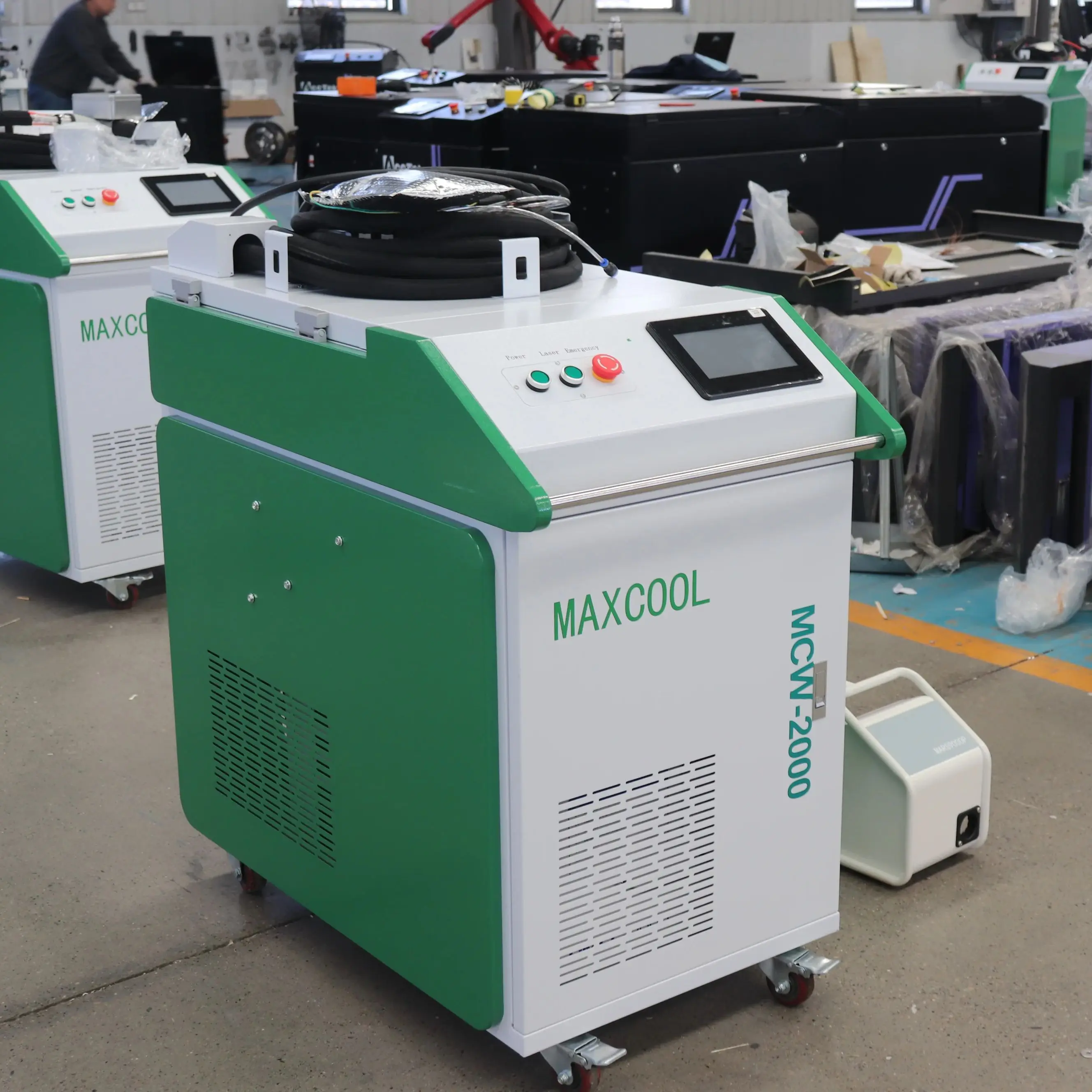 1500W 2000W 3000W Handheld 3 In1 Fiber Laser Welding Cleaning Cutting Machine, Max Raycus BWT Laser Is Used