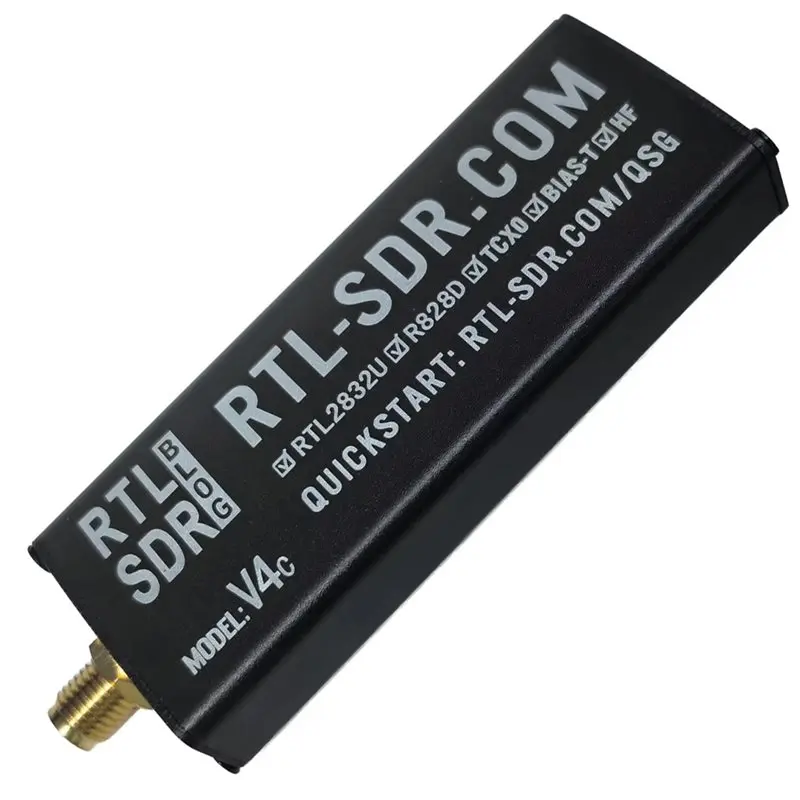 

【Обязательно к покупке】RTL-SDR V4c R828D RTL2832U 1PPM TCXO SMA RTLSDR Программно-определяемый радиодонгл (только устройство) RTL-SDR Blog USB-C