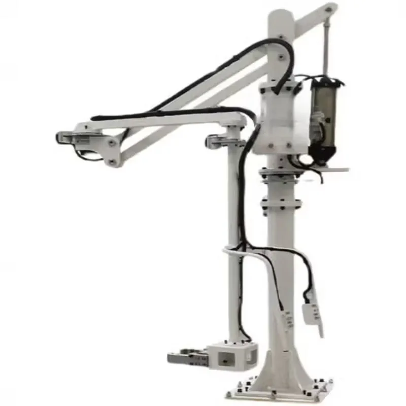 Pneumatic suspension balance crane industrial robot, white 100KG load