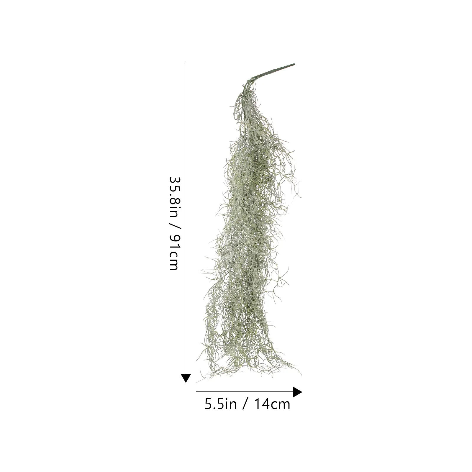 Hanging Moss Decor Micro-Landscape Decor Moss Decorative Lichen Plants Dried Moss Hanging Moss Decorative For Home Room ﻿