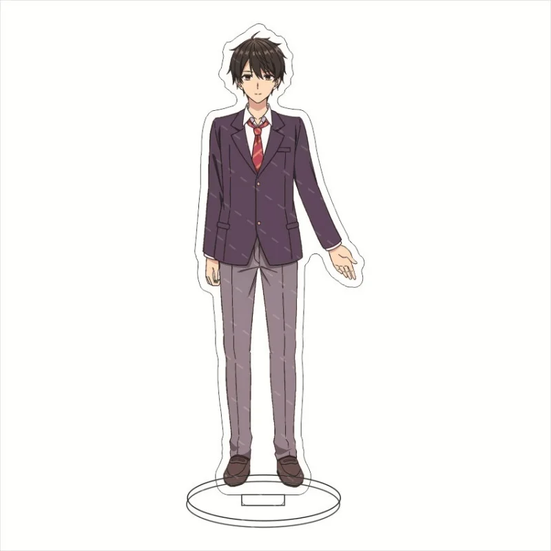 15cm Anime Friendship Between Boys and Girls Does Not Exist Sumeru Yuuya Cosplay Stand Plate Cartoon Figure Character Model Prop