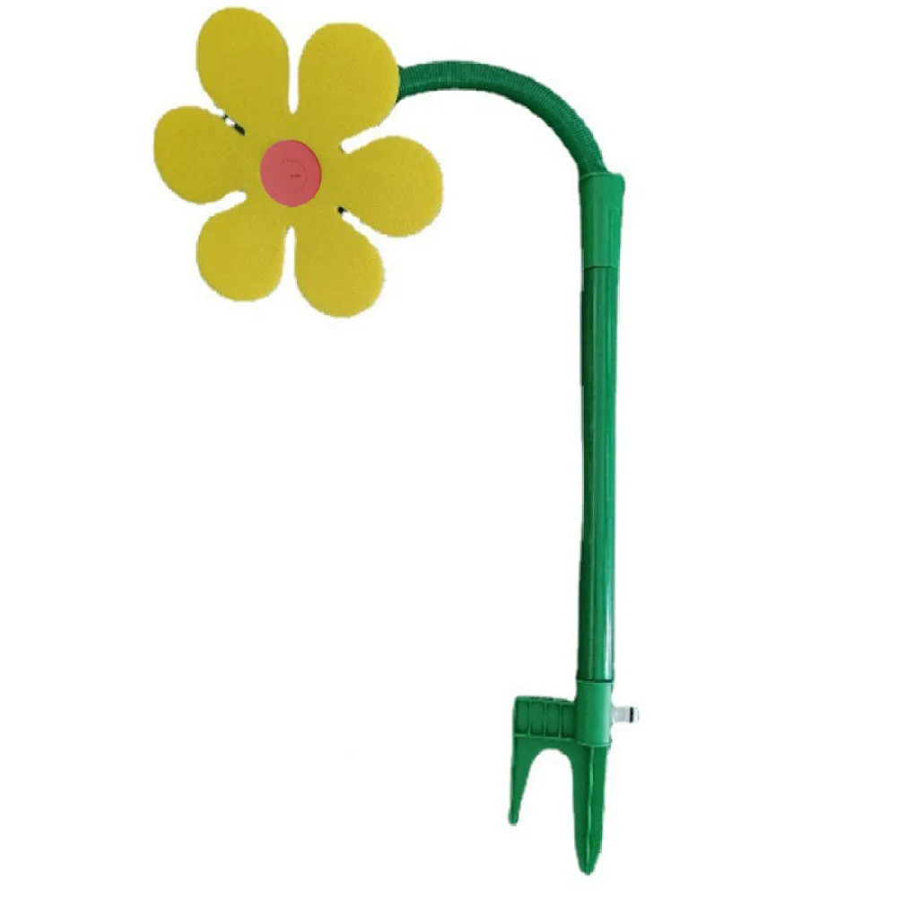 Dancing Sunflower Water Sprinkler Rotating Lawn Irrigation Tool Garden Yard Watering Spray Device Outdoor Ornament