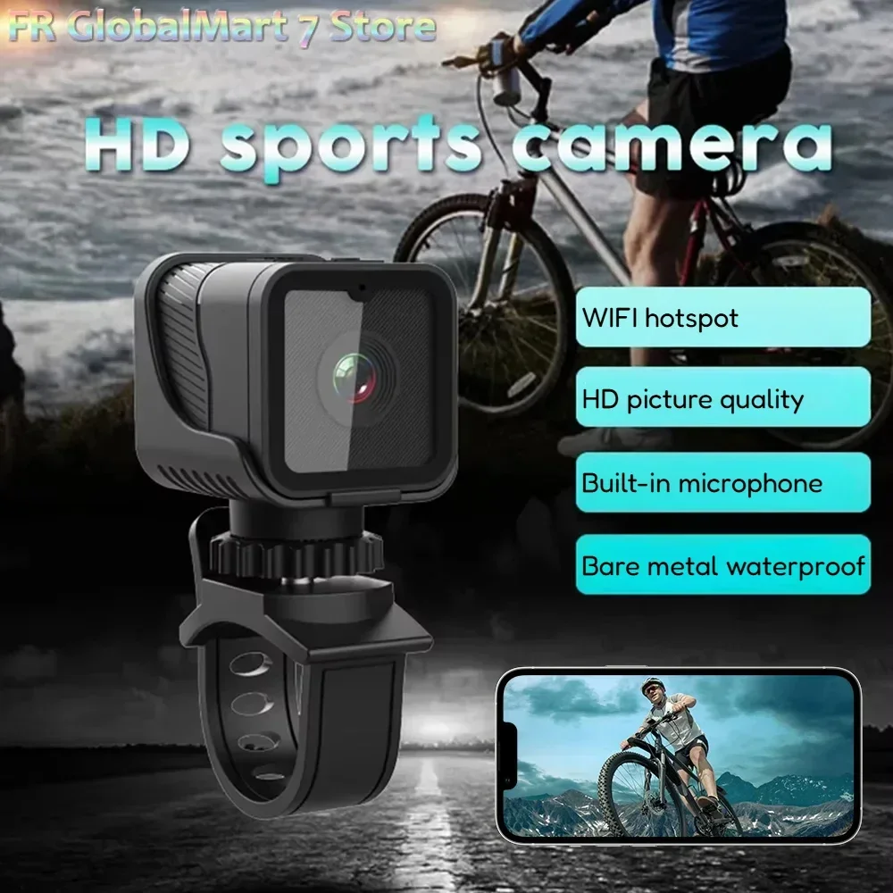 كاميرا رياضية صغيرة DV Action HD 1080P دراجة نارية خوذة كاميرا في الهواء الطلق فيديو DVR مسجل الصوت داش كام لسيارة دراجة