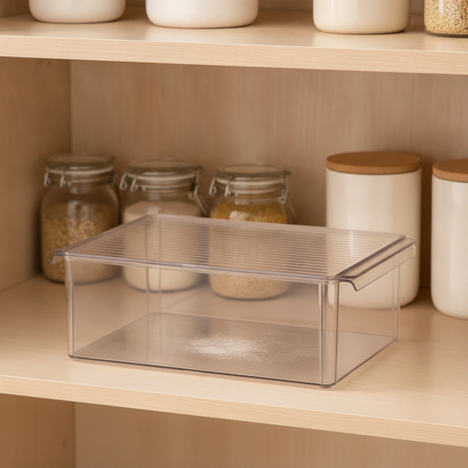 Bread Mixture Proofing Box Rectangular Bread Mixture Rising Box Proofing Container Fridge-Friendly Easy to Clean for Home Bakers